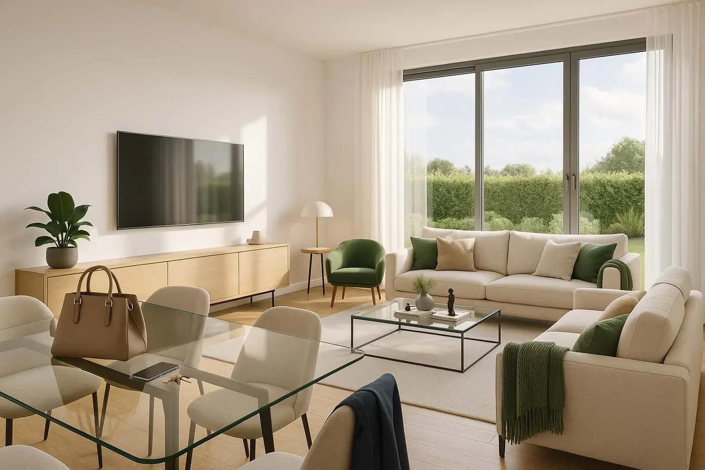 Salón luminoso de New Living Olías